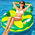 Pool Lounger Float with Cup Holder G695775