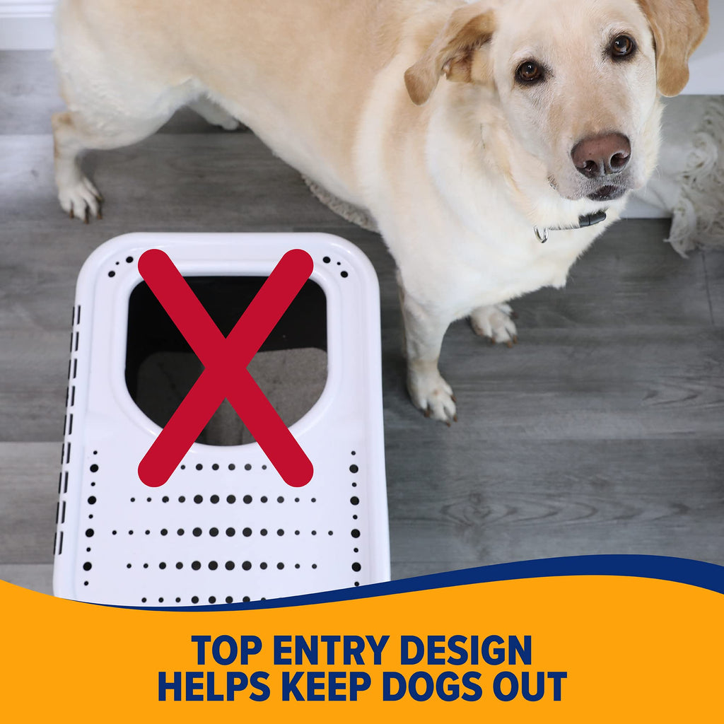 Top Entry Litter Box with Filter L7075