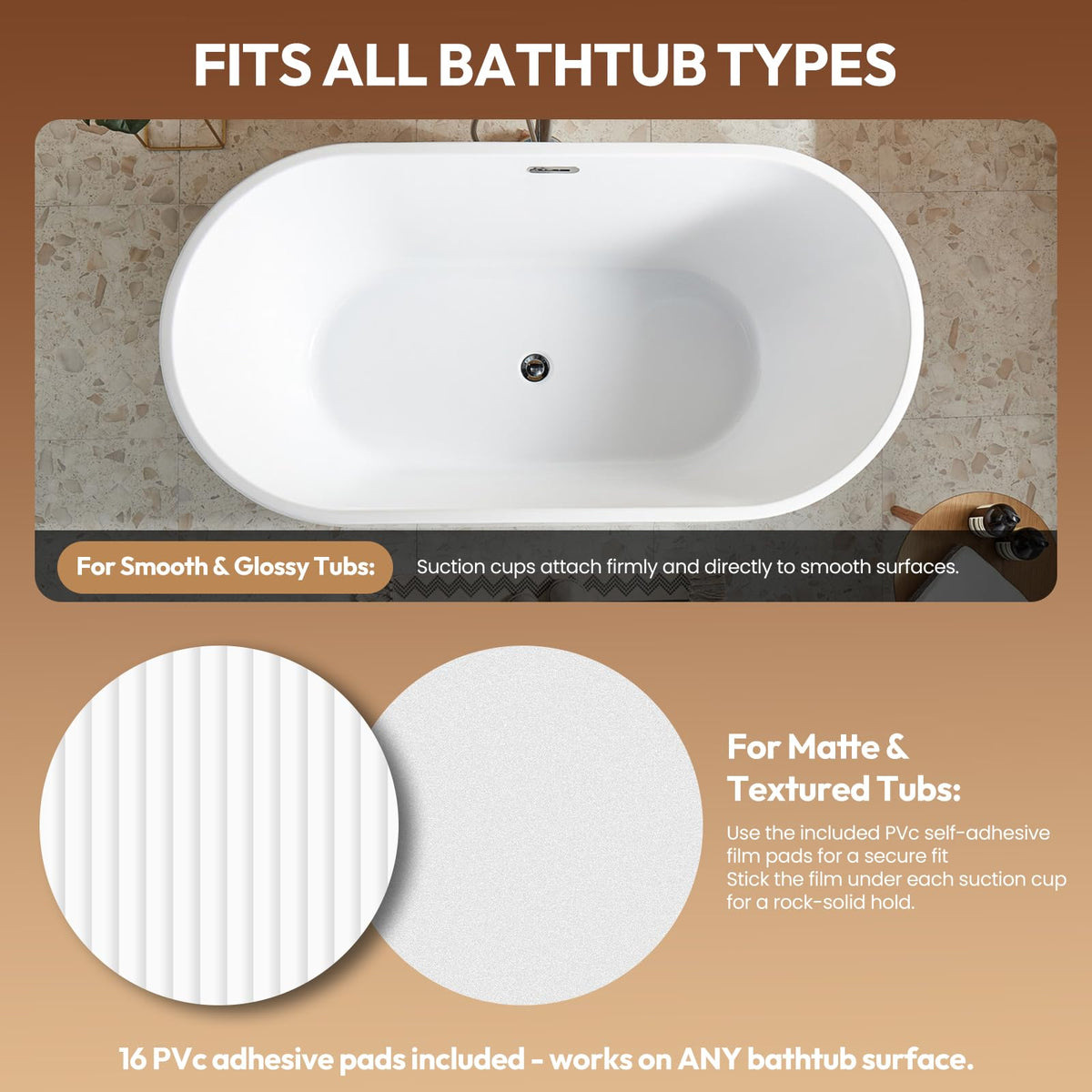 Bubble Bath Mat with Heater Y90314