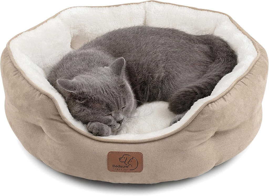 Small Washable Round Dog Bed L2572