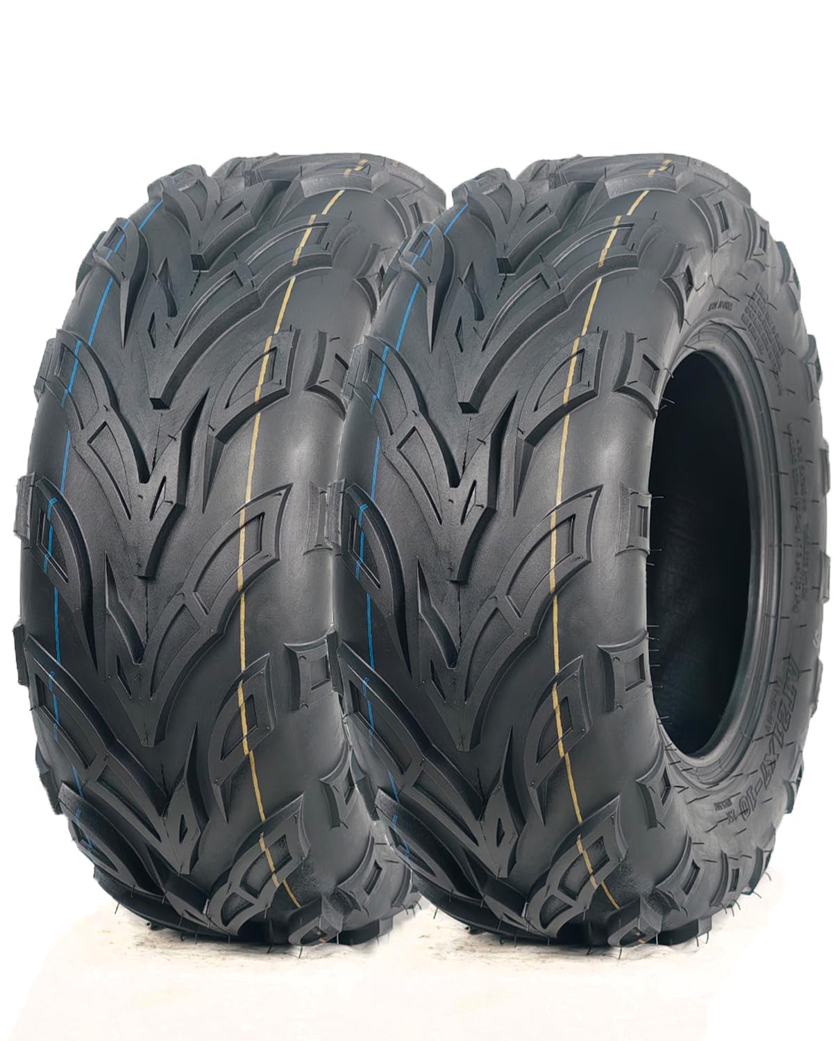 Set of 2 19x7-8 Tubeless ATV Tires B1133