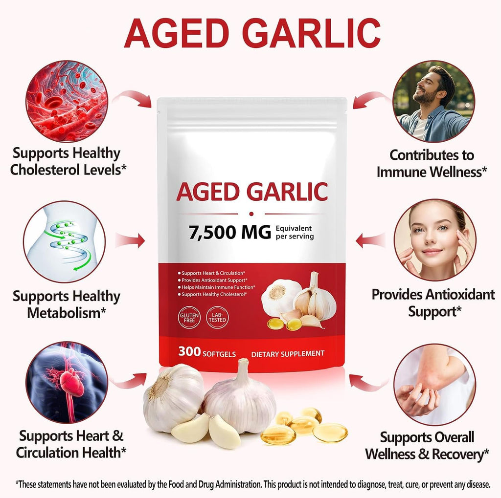Aged Garlic Extract Capsules 7,500mg T63673