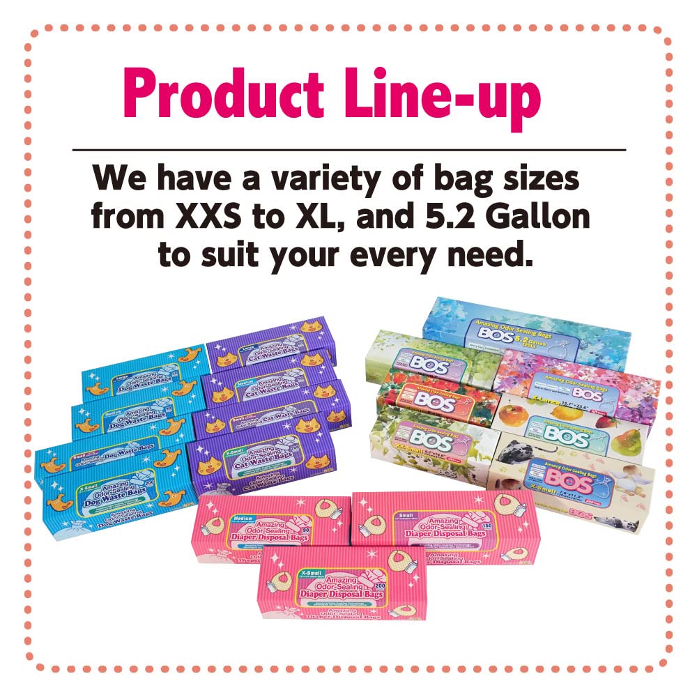 Unscented Cat Waste Bags 90 Count S539