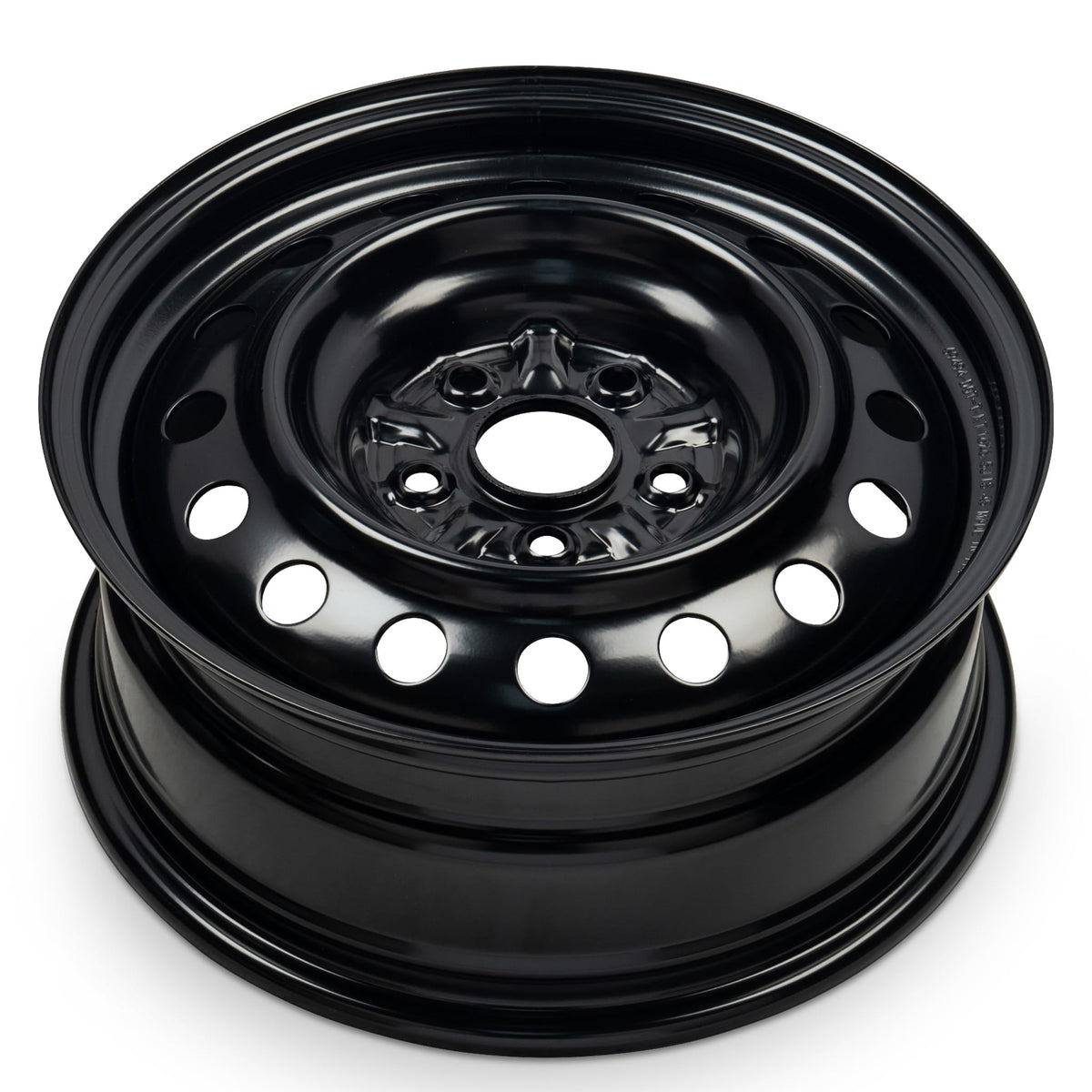 16 Inch Black Steel Rim Car Wheel Y7982