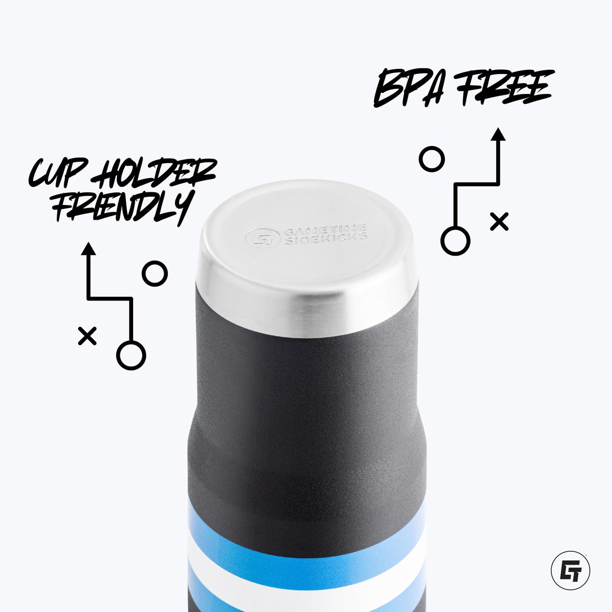 20oz Purple Stainless Steel Tumbler E415