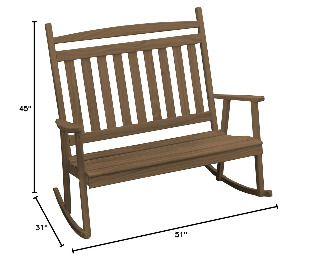 Pine Double Rocker H566