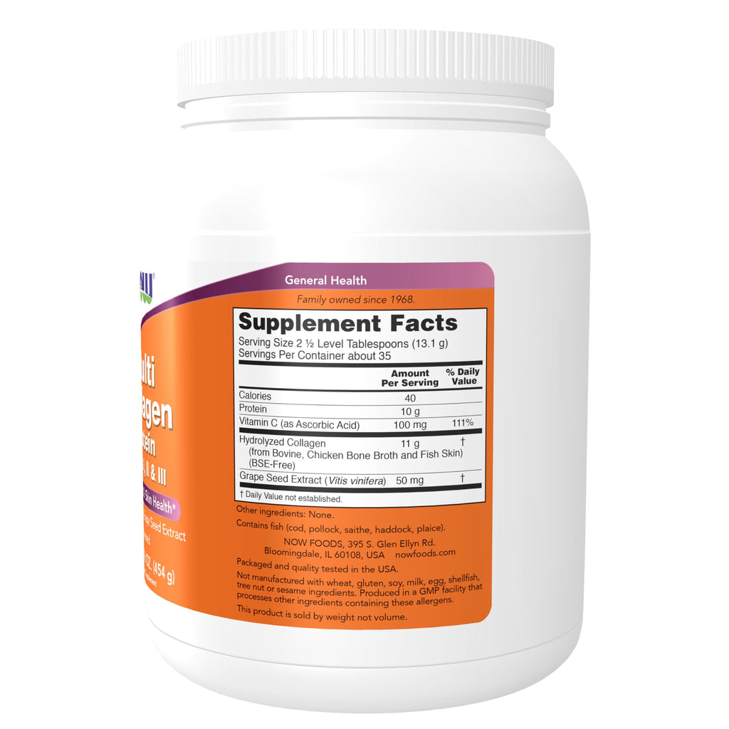 Multi Collagen Protein Powder 16 oz X5725
