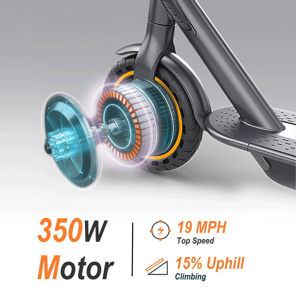 Folding Electric Scooter with Dual Brakes System D6852