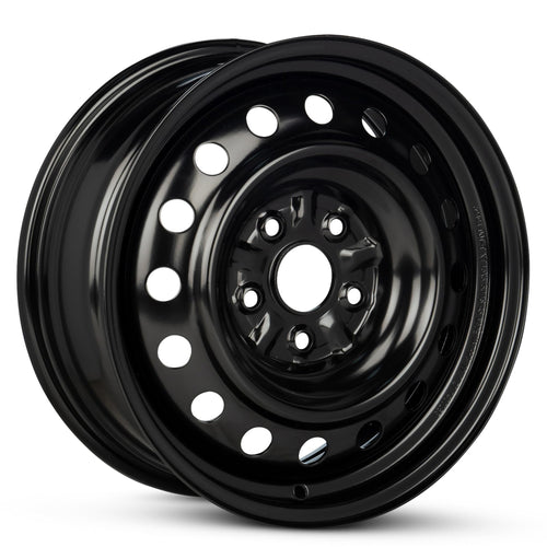 16 Inch Black Steel Rim Car Wheel Y7982