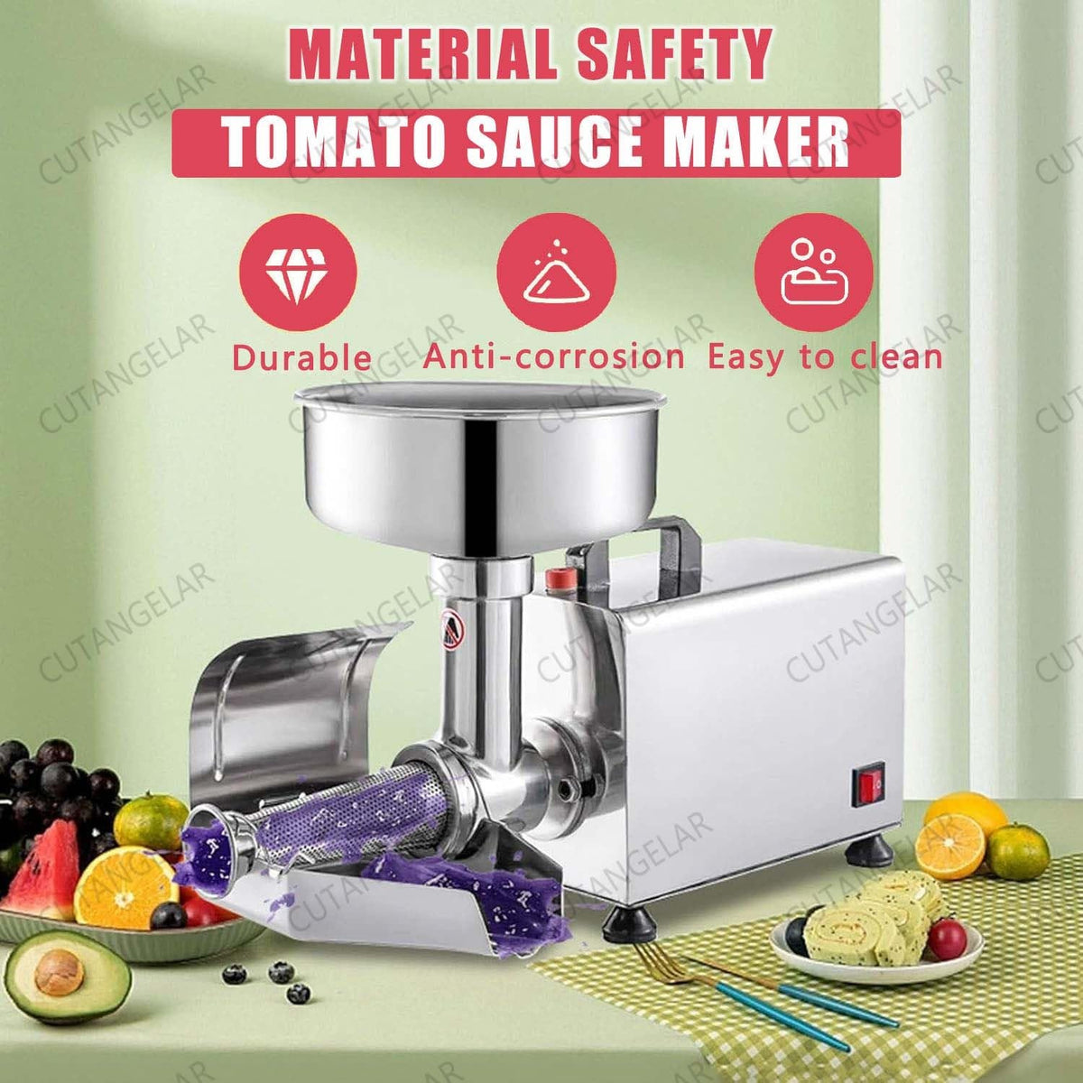 450W Stainless Steel Electric Sauce Maker T5511