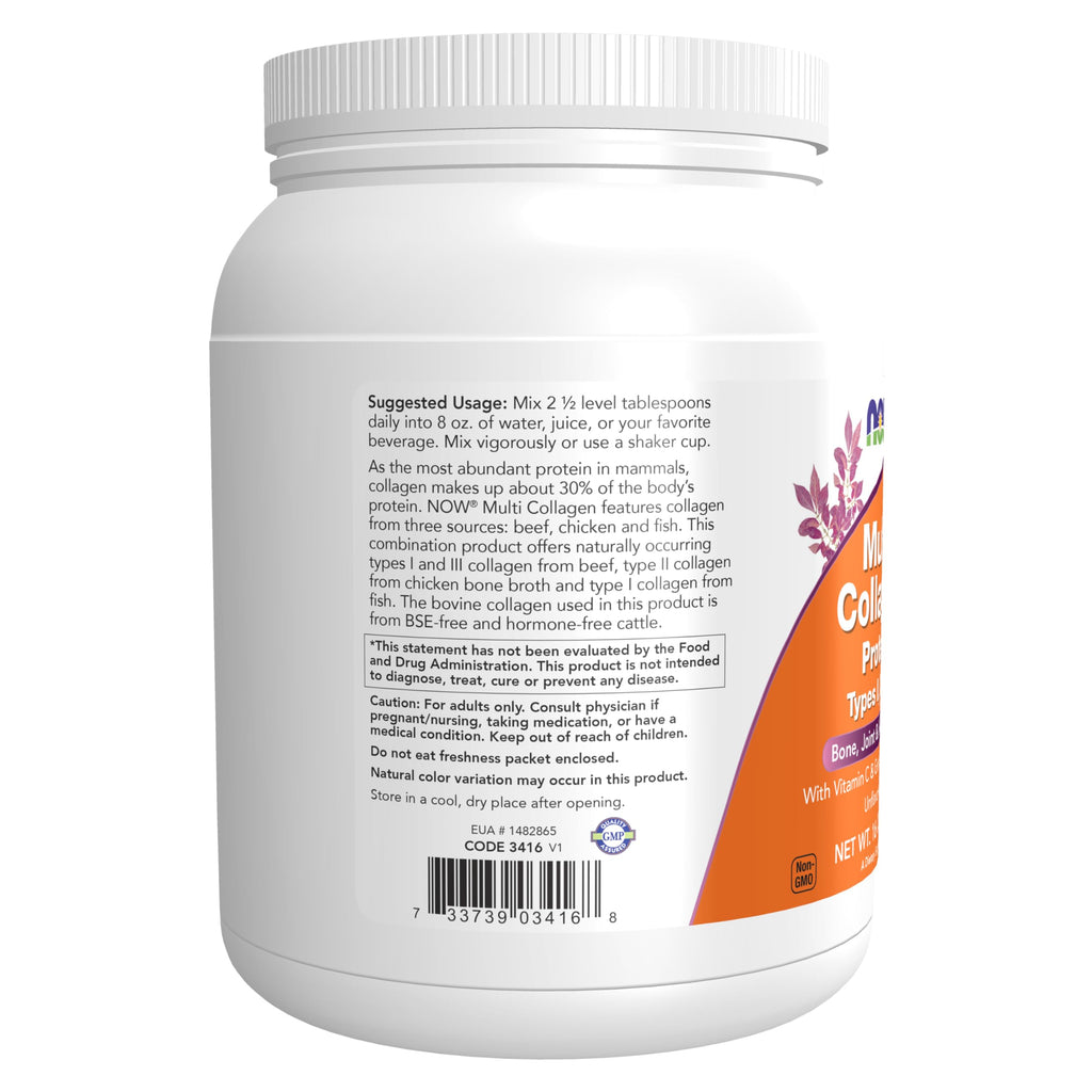 Multi Collagen Protein Powder 16 oz X5725