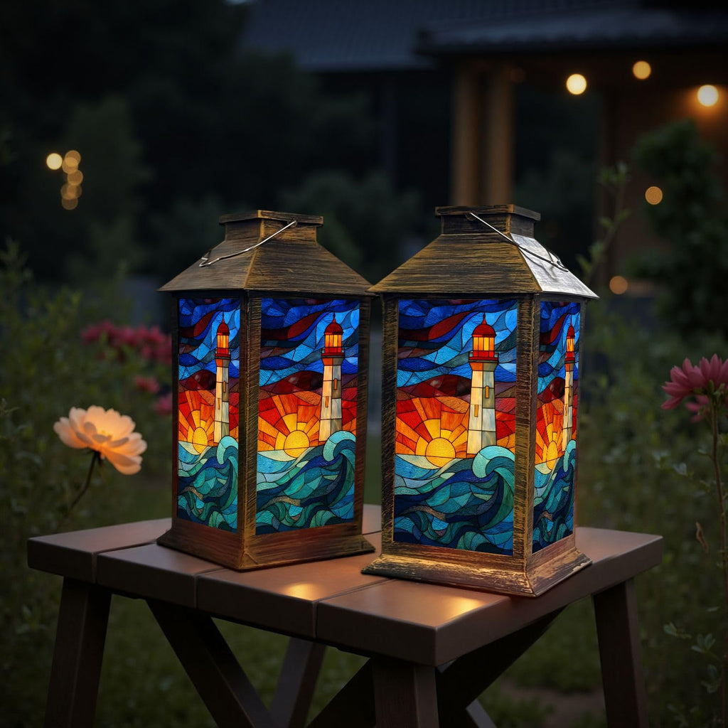 Solar Powered Waterproof Outdoor Hanging Lantern Q122