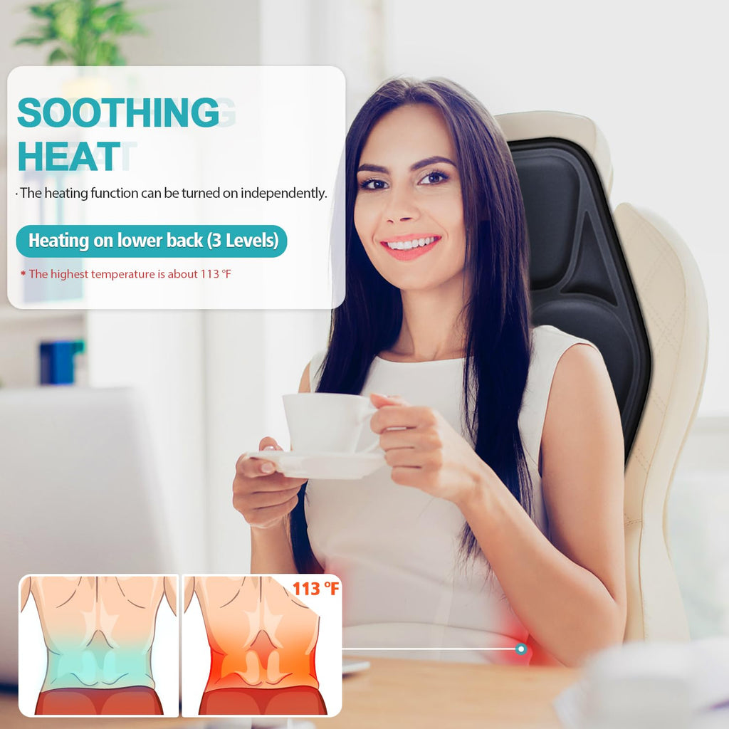 Heated Massage Seat Cushion Pad L379