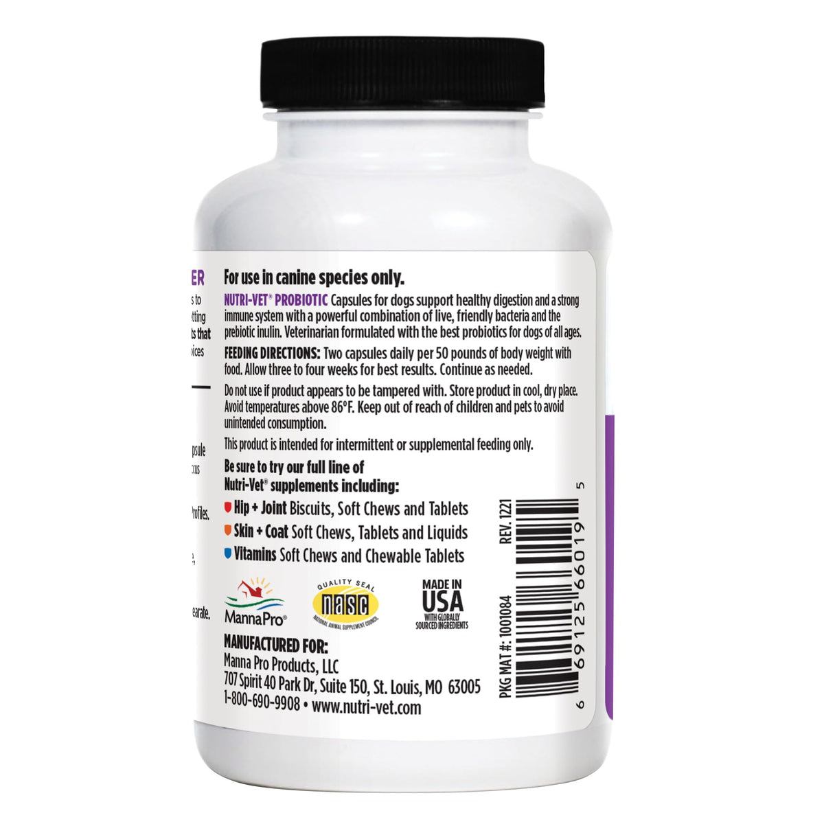Probiotics for Dogs 60 Count Z1035