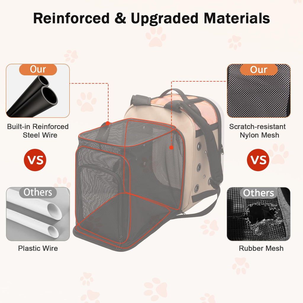 Large Breathable Cat Backpack Carrier O663