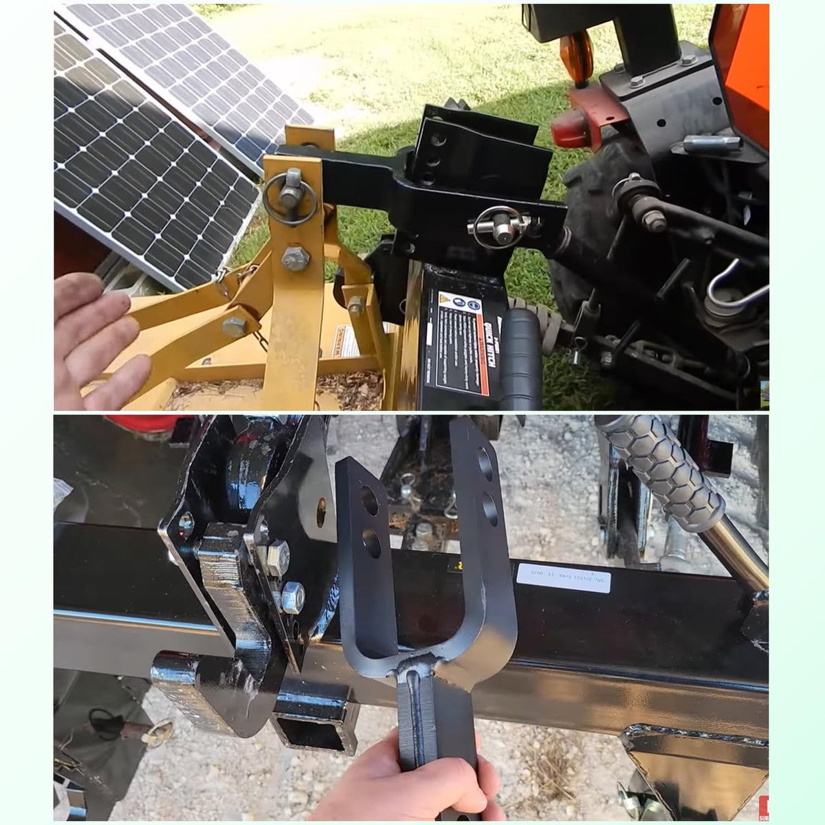 Quick Hitch Adapter with Adapter Sleeve Category 1 X601