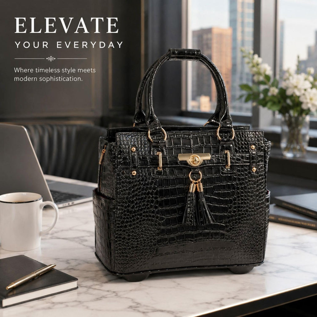 Rolling Laptop Bag for Women J857767