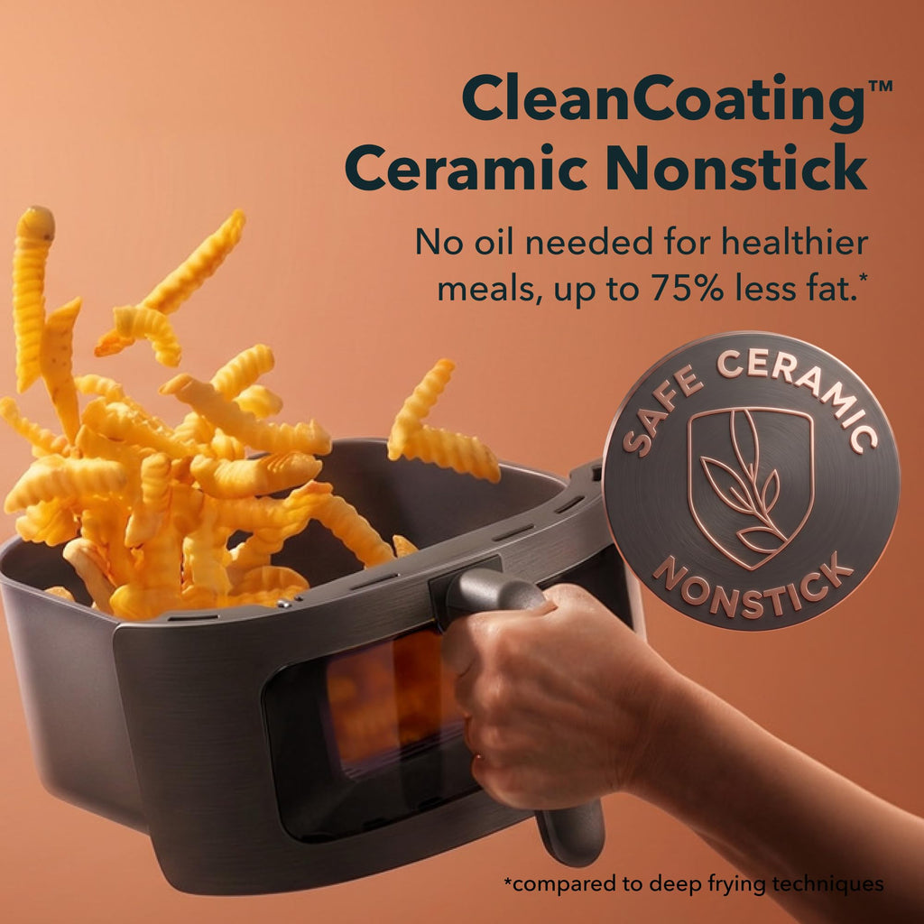 6 Quart Ceramic Nonstick Digital Air Fryer H53123