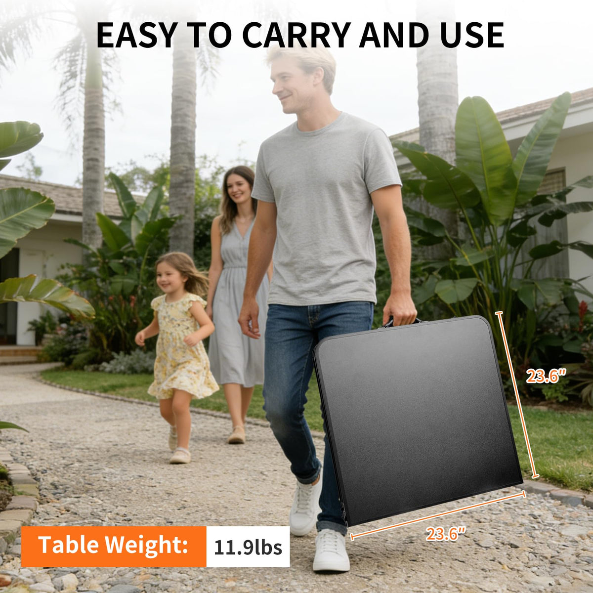 Folding Aluminum Camping Table R786