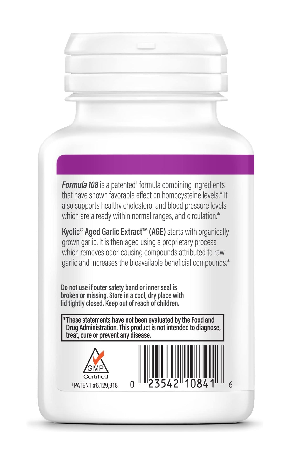 Aged Garlic Extract 100 Capsules X79598