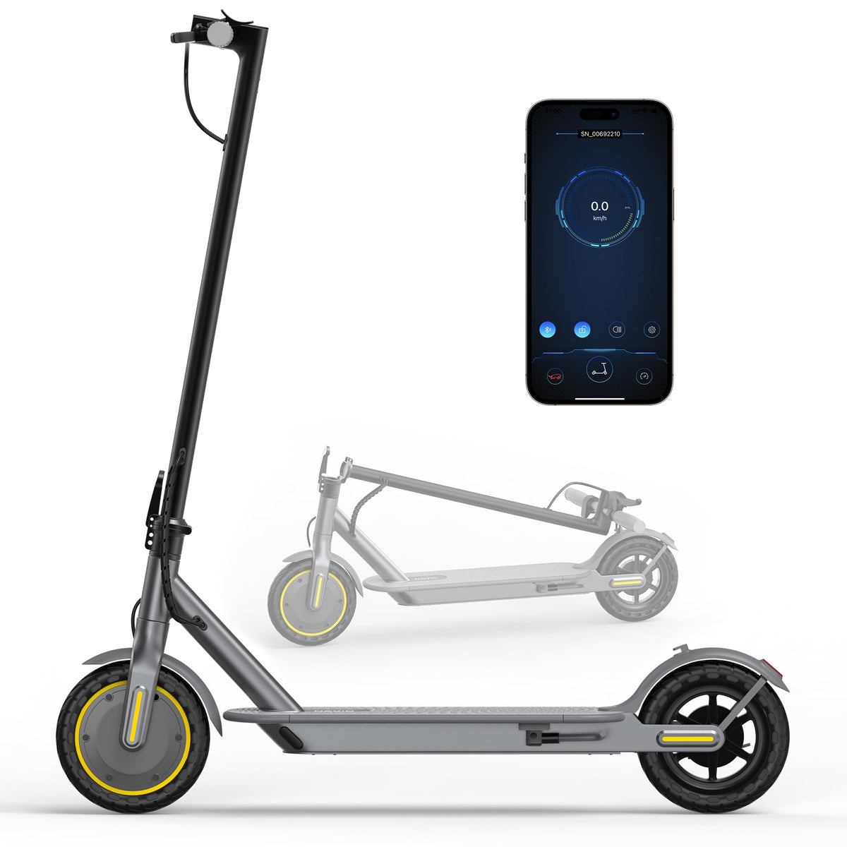 Folding Electric Scooter with Dual Brakes System D6852