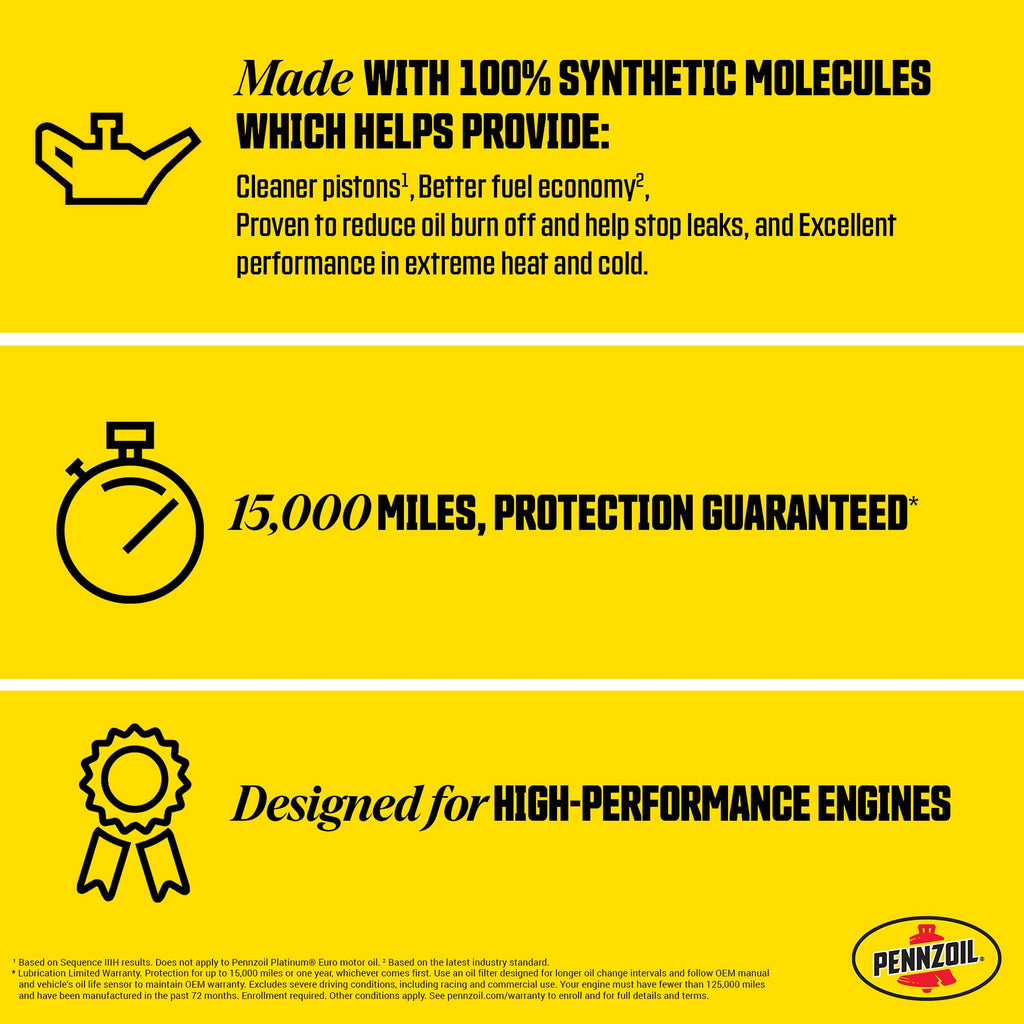 Full Synthetic 5W-30 Motor Oil, 5 Quart J5680