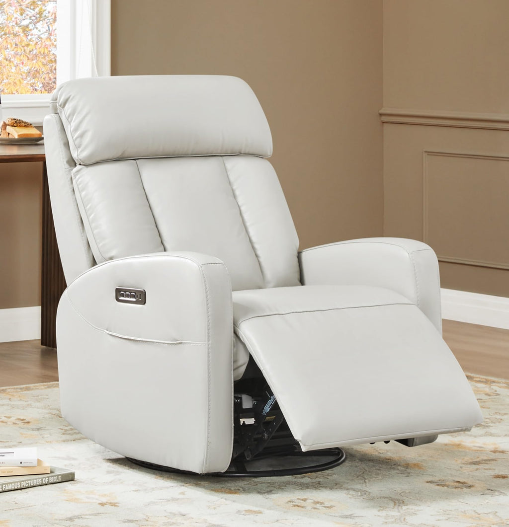 Genuine Leather Power Recliner Chair S867