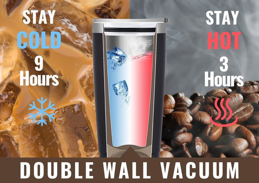 20 oz Stainless Steel Insulated Travel Mug F991