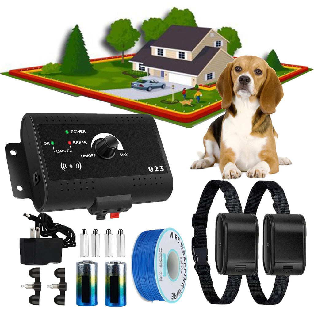 Wireless Electric Dog Fence System, In-ground/Aboveground Pet Containment System D18571