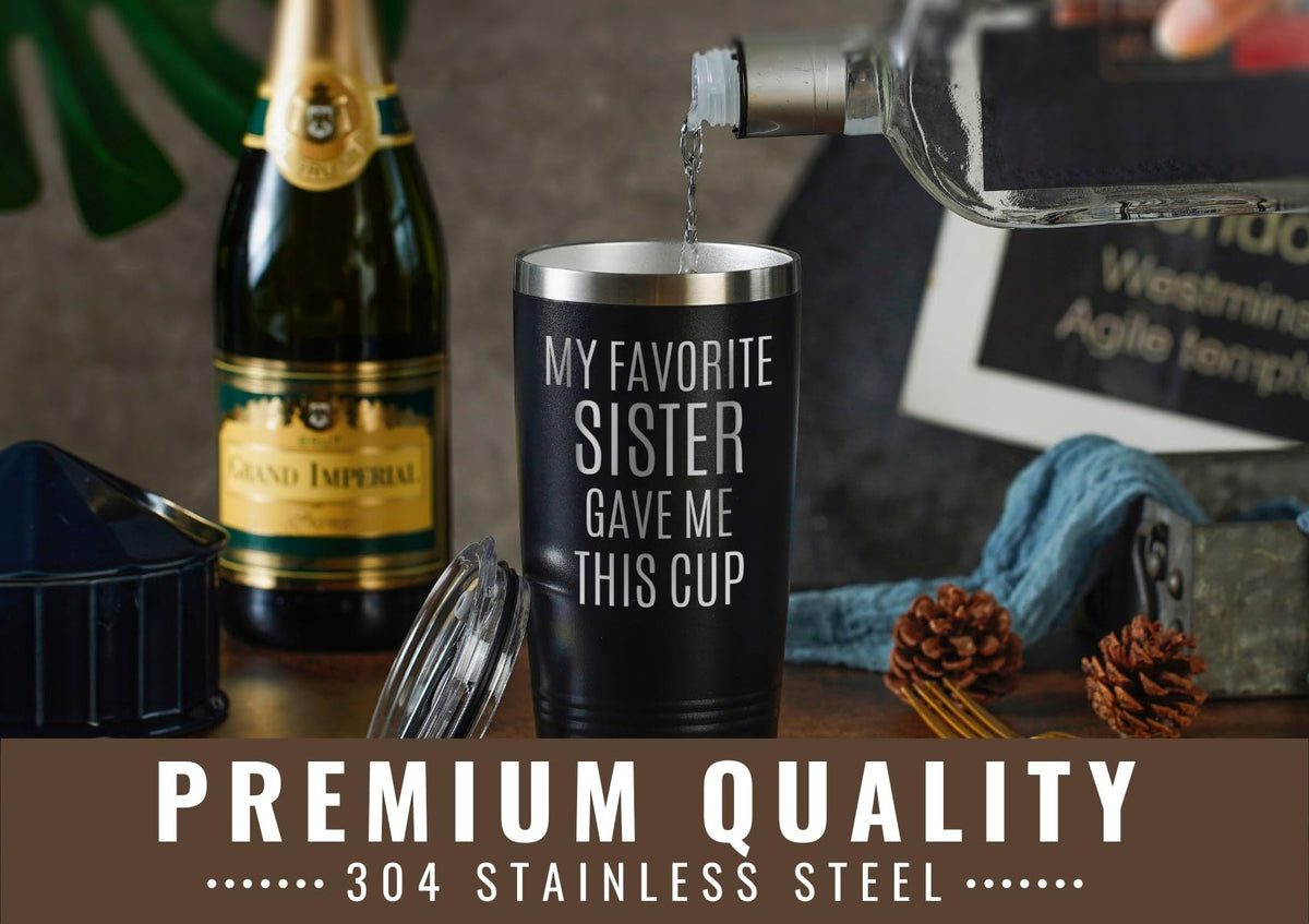 20 oz Stainless Steel Insulated Travel Mug F991