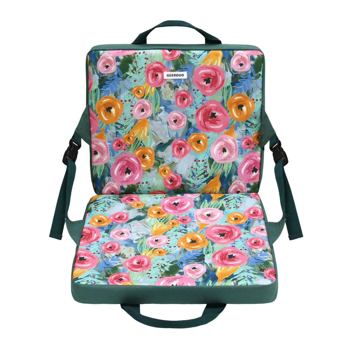 Portable Waterproof Stadium Seat Cushion with Back Support T5302