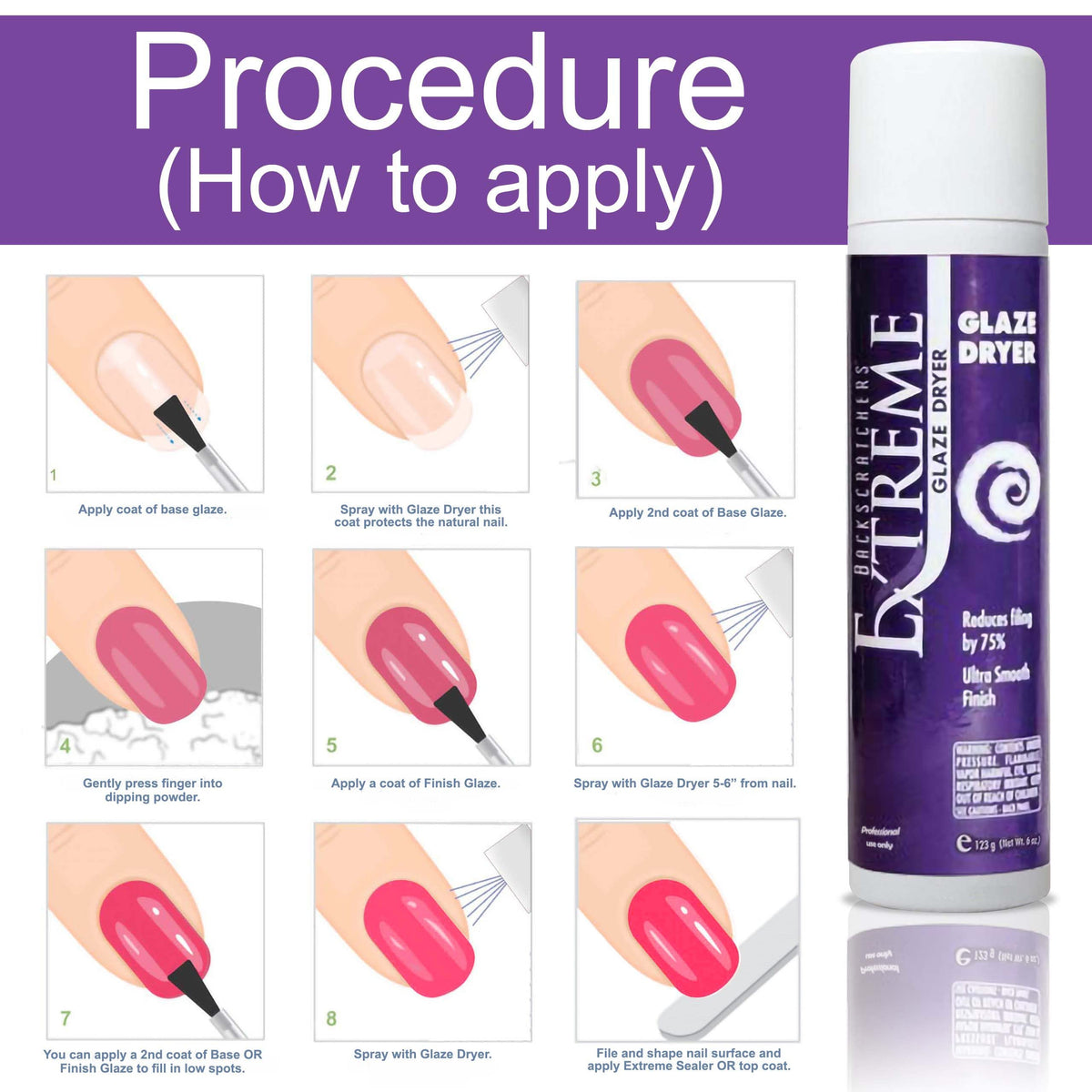 Quick-Dry Nail Activator Spray T723