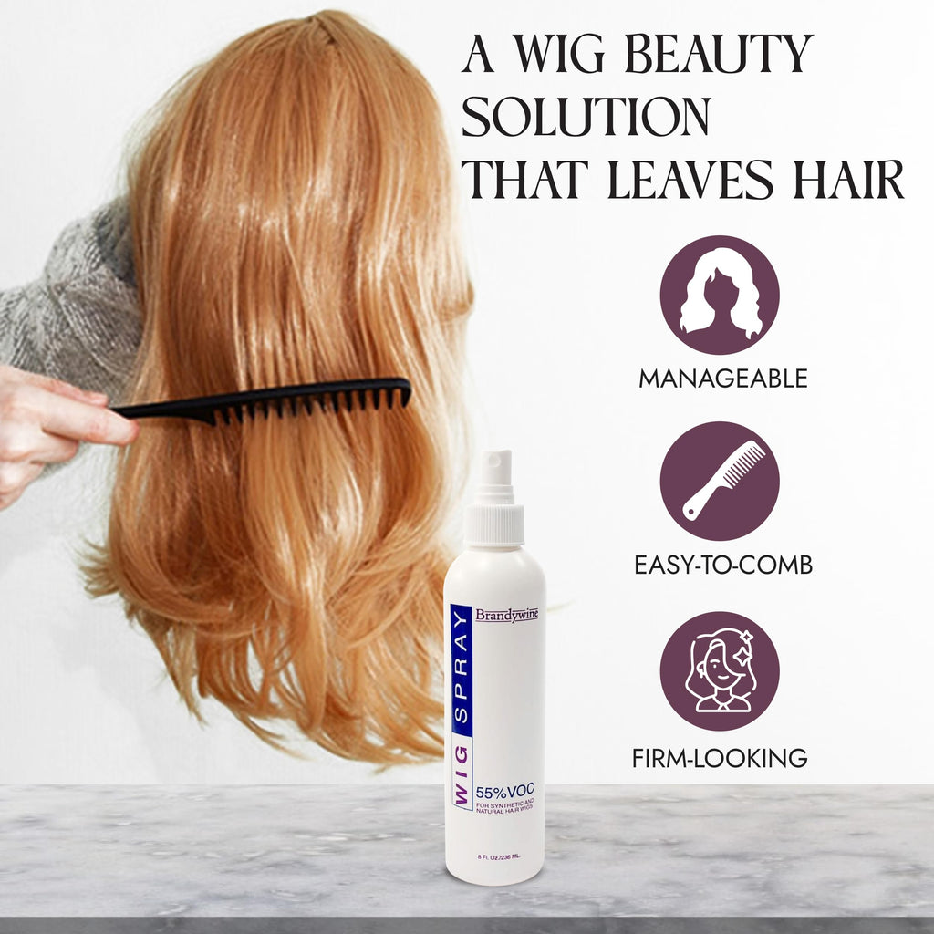 Wig Spray for Synthetic & Natural Hair Wigs B28215