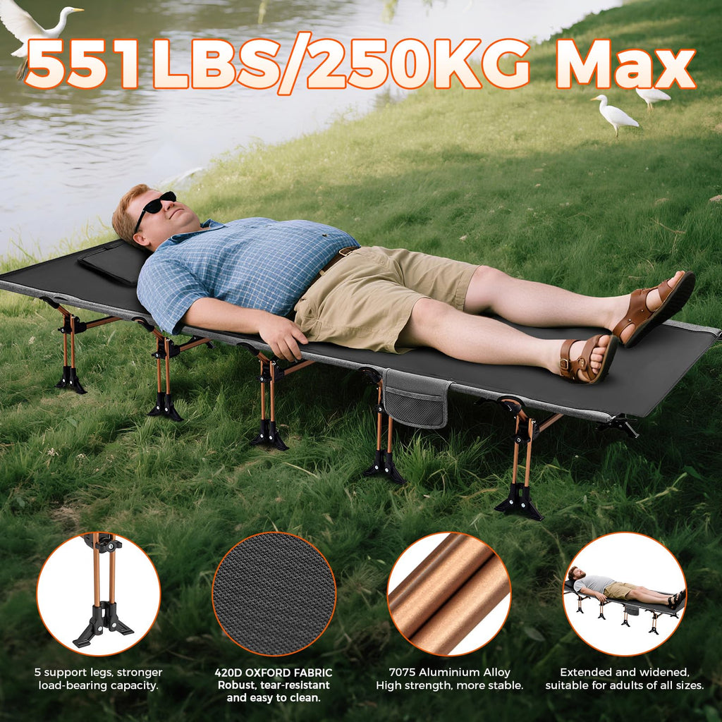 Lightweight Camping Cot T217