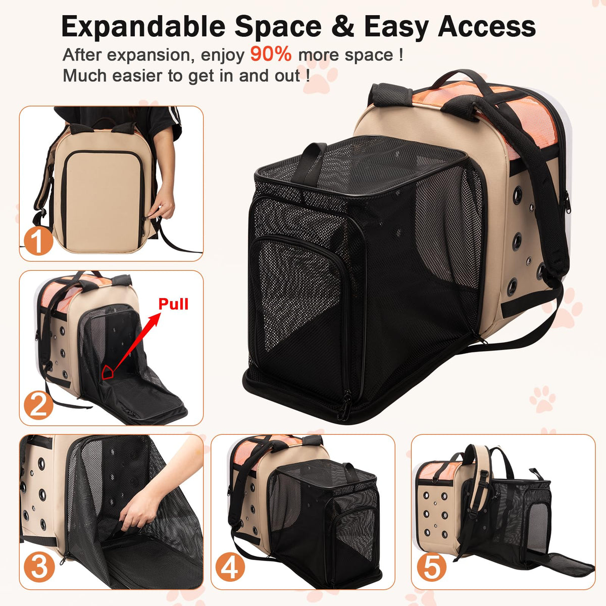 Large Breathable Cat Backpack Carrier O663