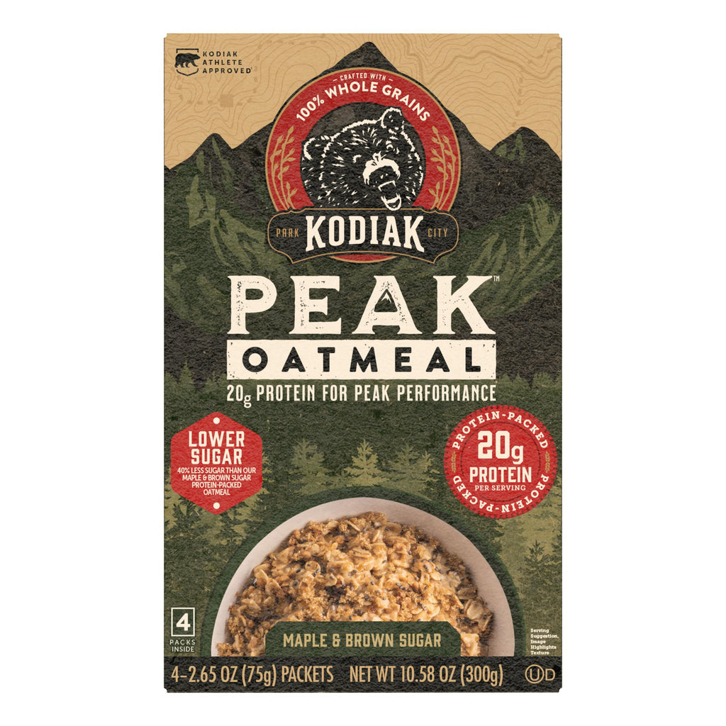 Instant Oatmeal, Maple Brown Sugar, High Protein, 6pk R816