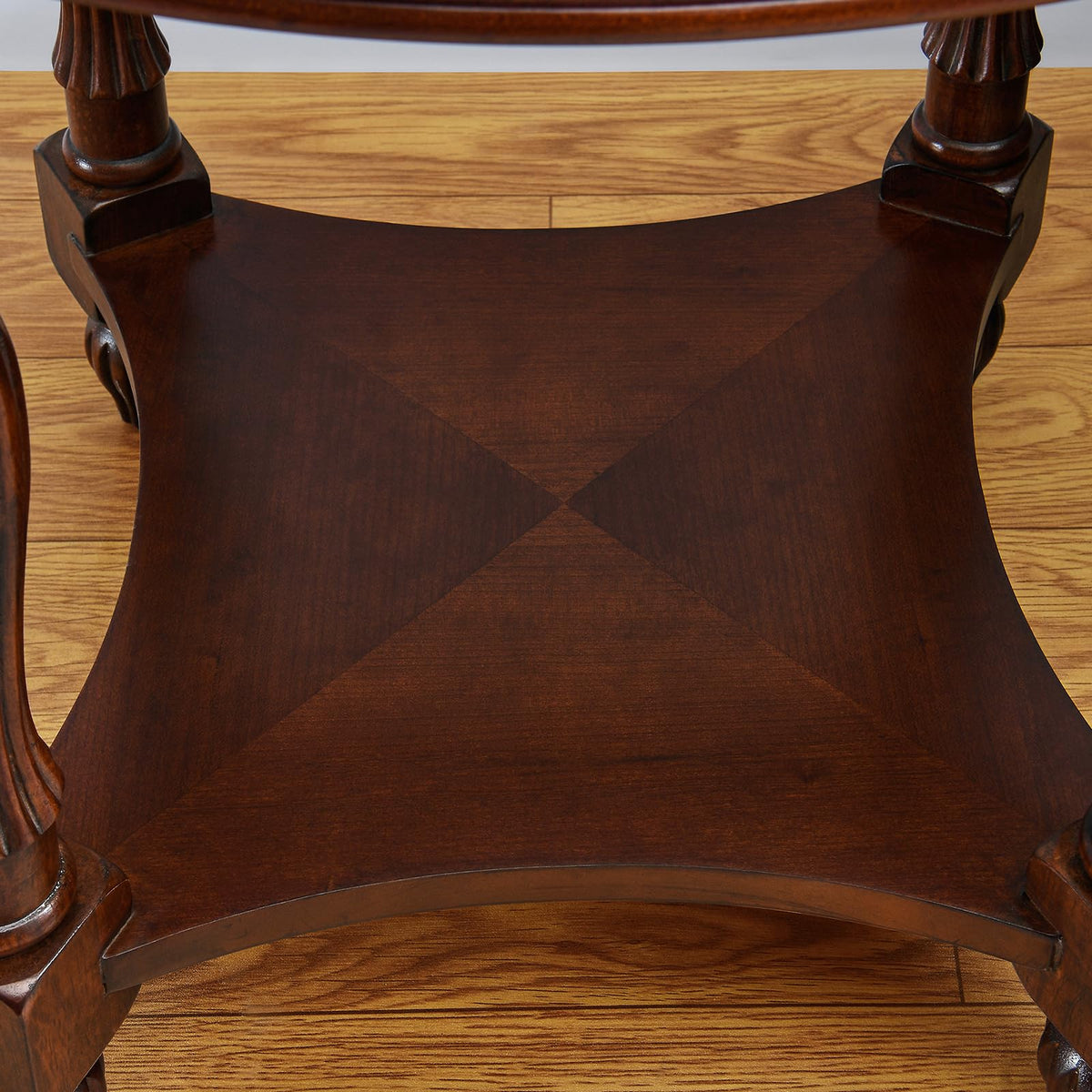 Solid Wood Oval End Table R95676