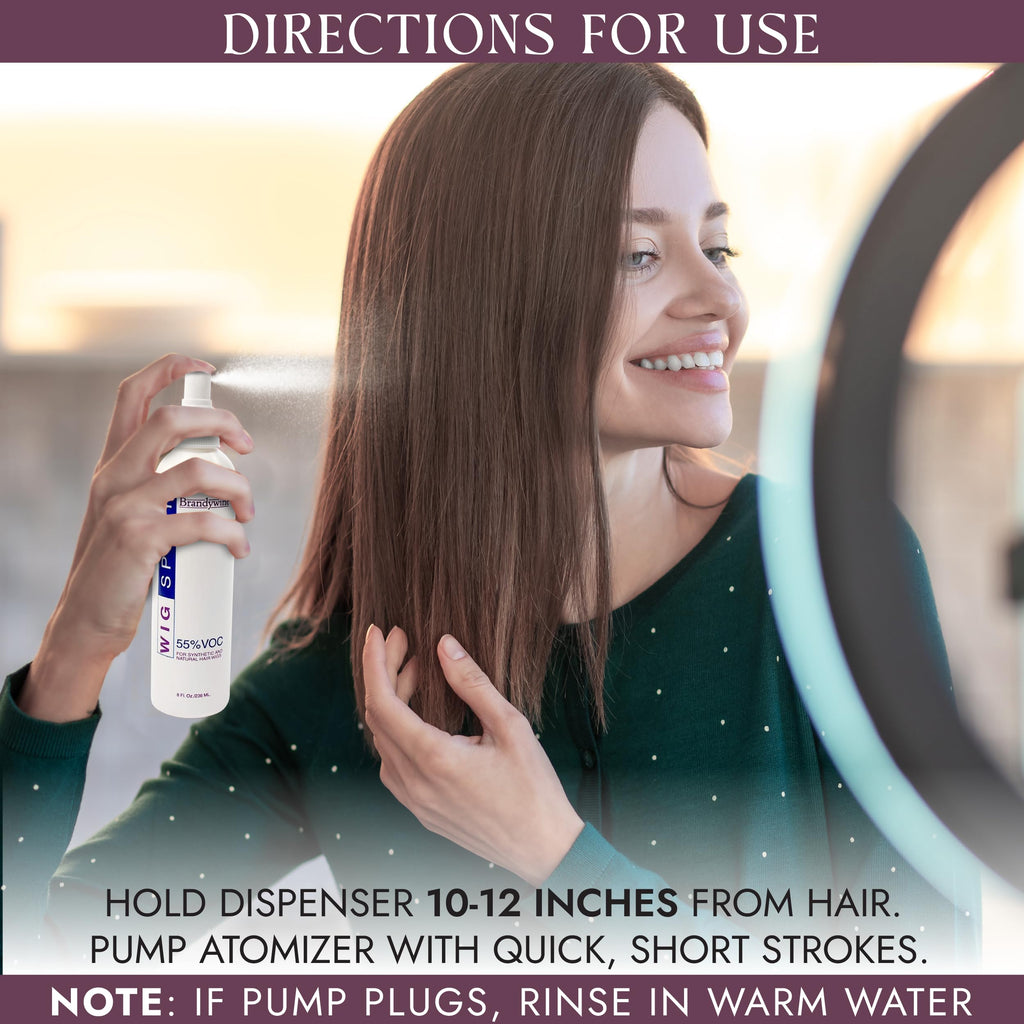 Wig Spray for Synthetic & Natural Hair Wigs B28215