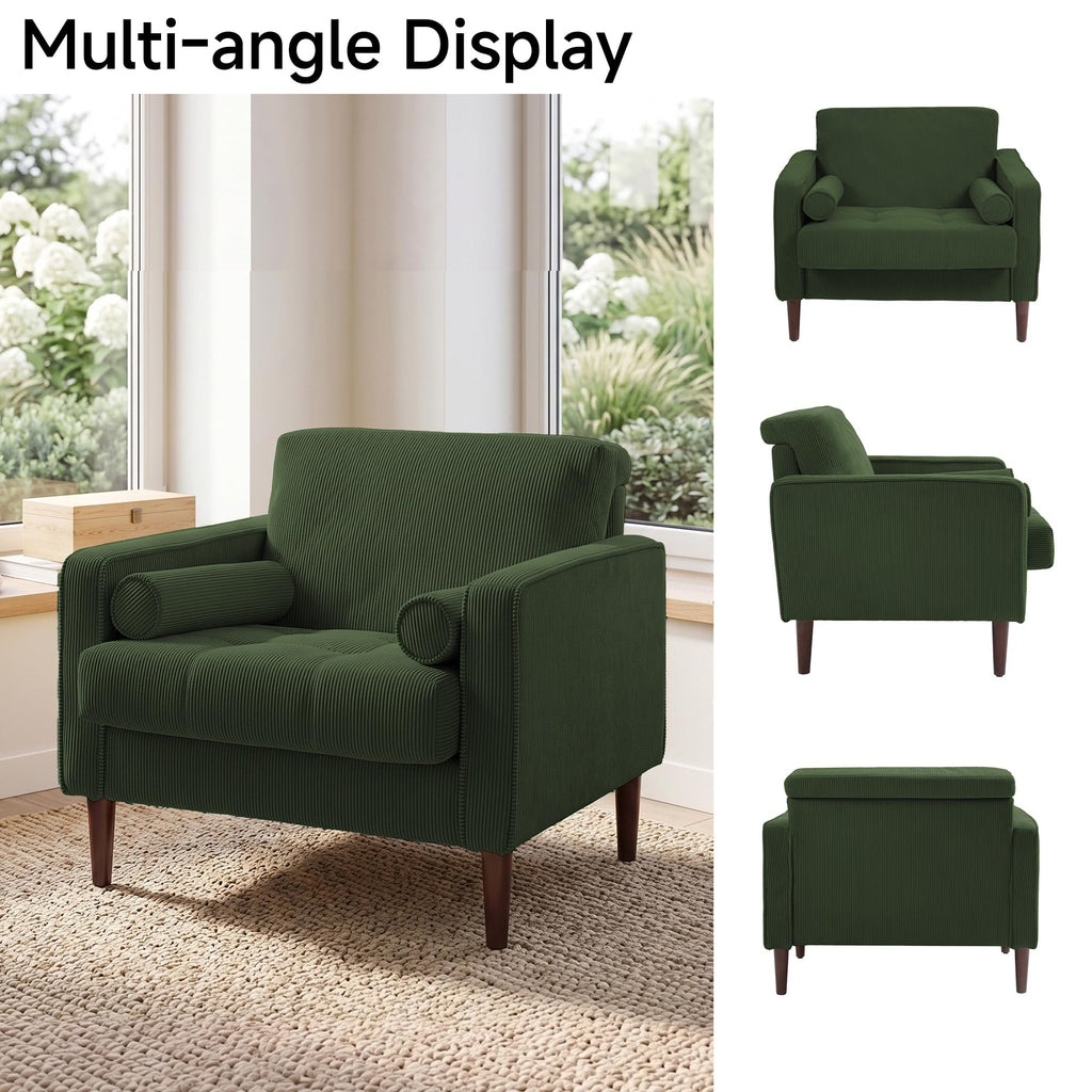Green Accent Chairs Set of 2 G20034