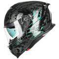 Motorcycle Helmet DOT ECE Dual Visor Full Face H97838
