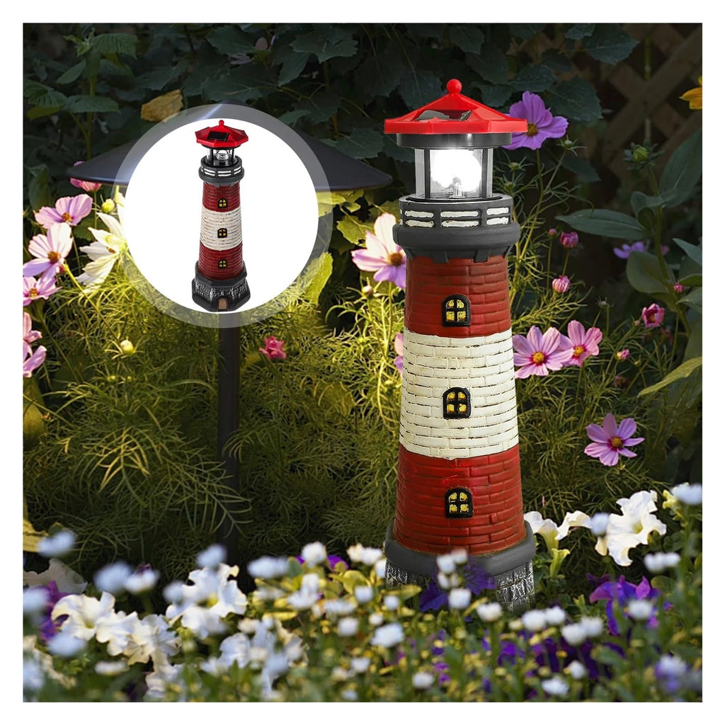 Solar Powered Lighthouse Y381