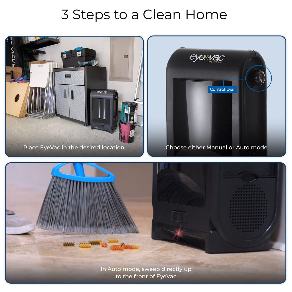Touchless Automatic Dustpan Vacuum, Corded Bagless Canister Vacuum, 1400 Watt K948