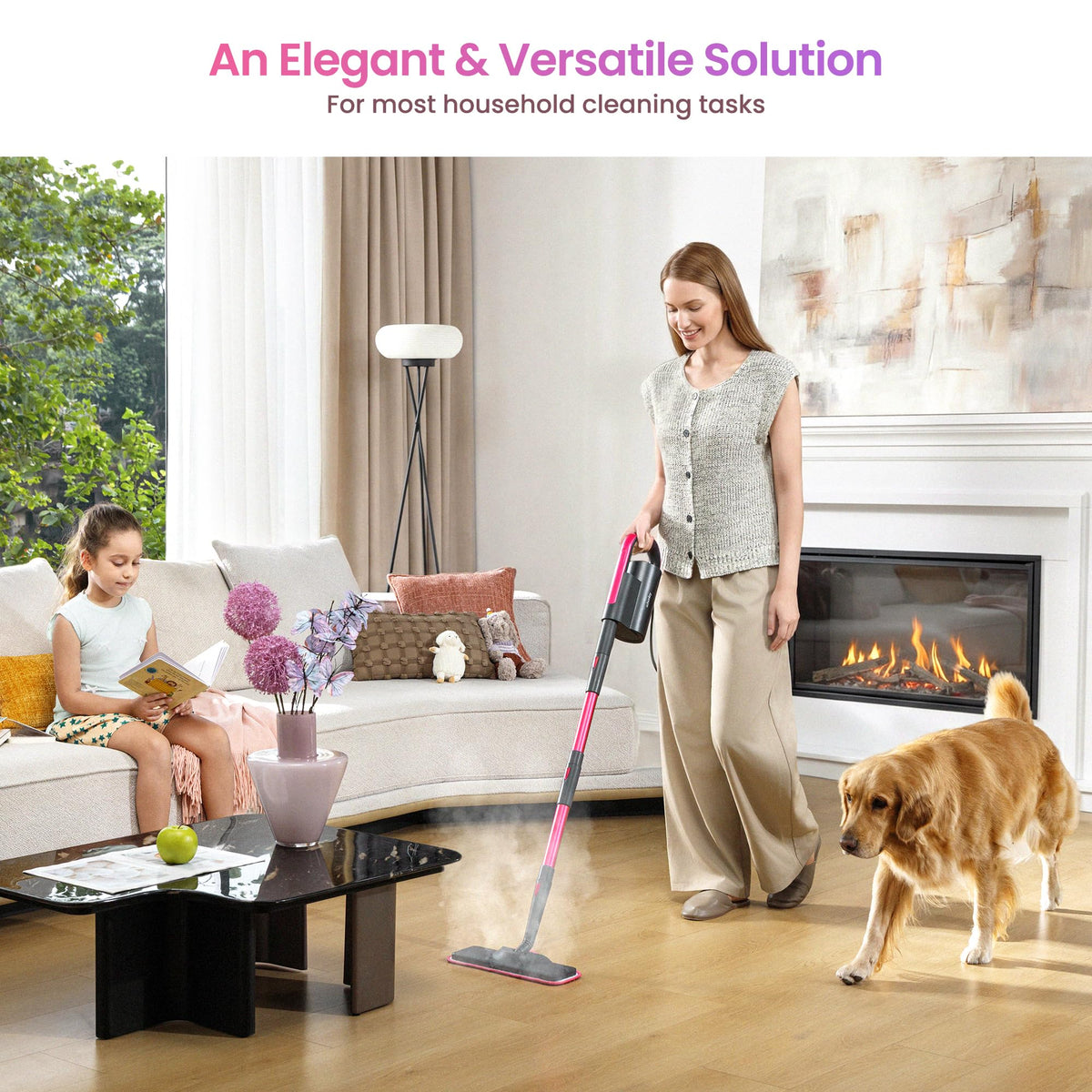 Steam Mop for Hard Floors D8844