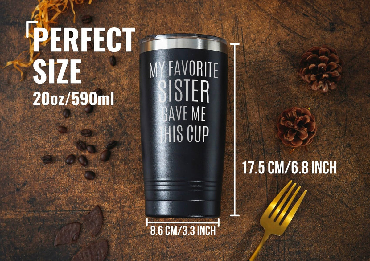 20 oz Stainless Steel Insulated Travel Mug F991