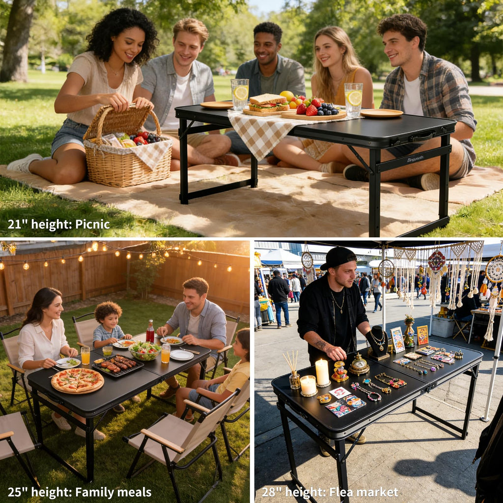 Folding Aluminum Camping Table R786