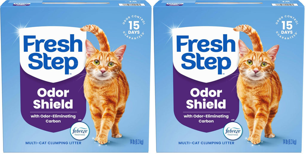 Clumping Cat Litter Multi-Cat Odor Control 14 lbs Pack of 2 K120721