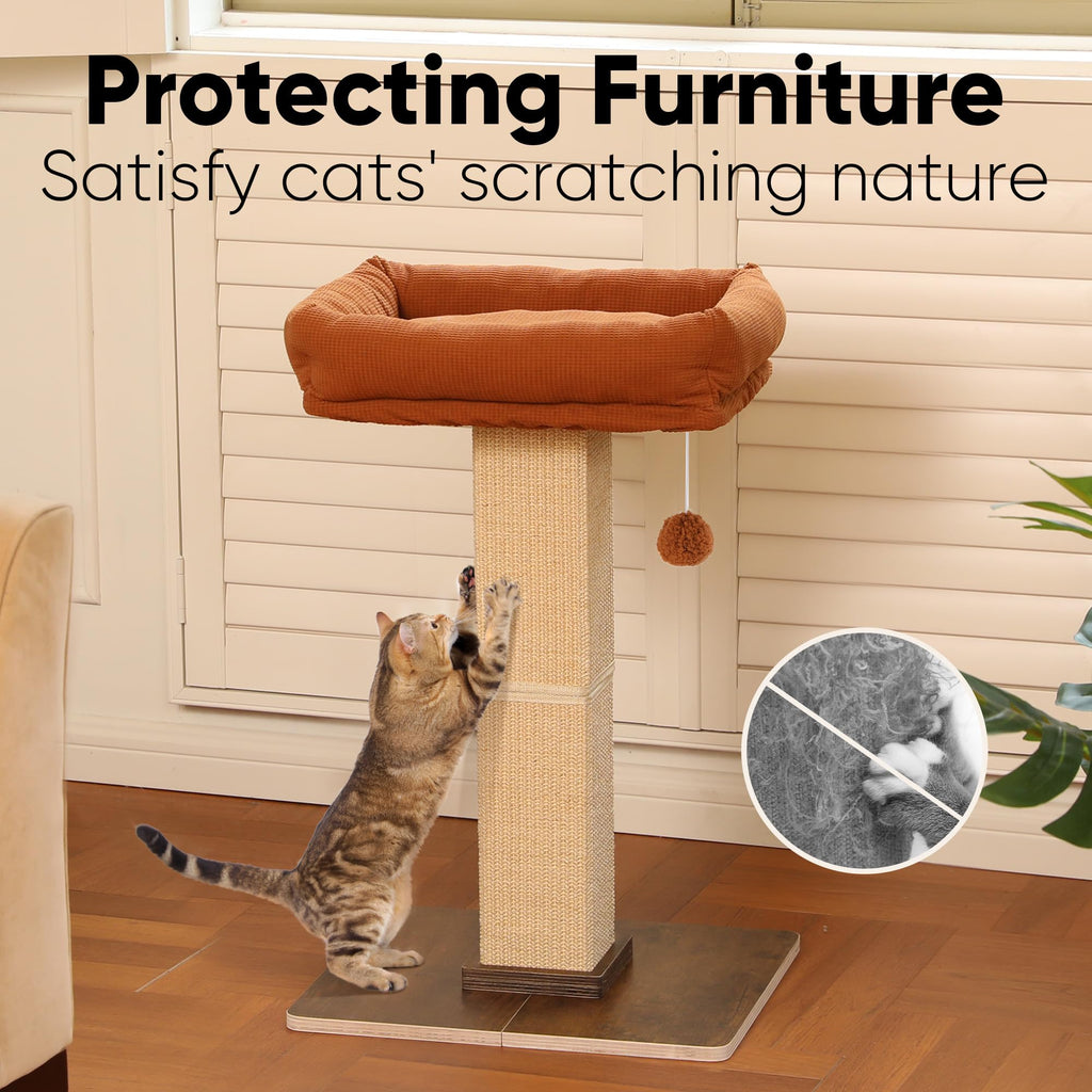 Cat Scratching Post with Perch G921