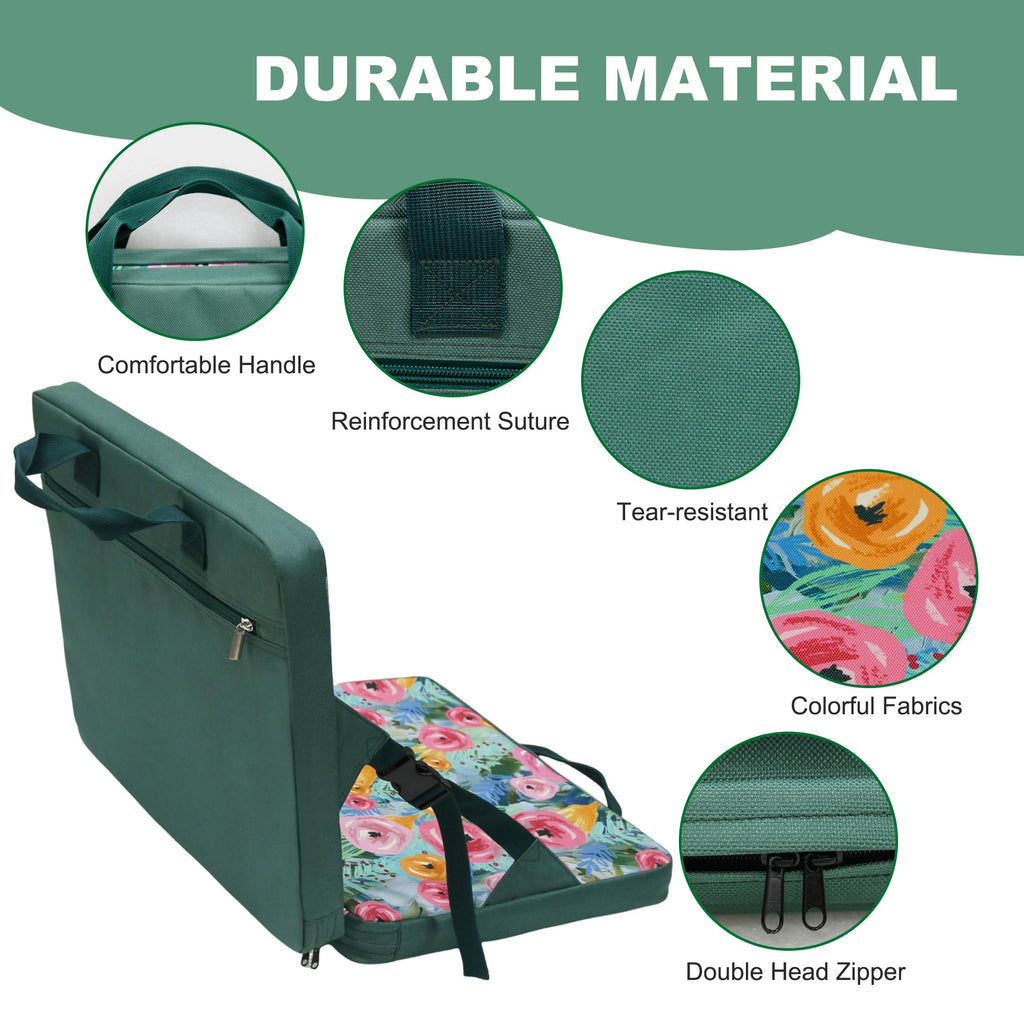 Portable Waterproof Stadium Seat Cushion with Back Support T5302
