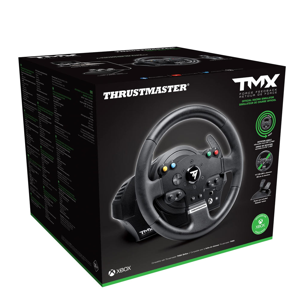 Force Feedback Racing Wheel & Pedals Q498