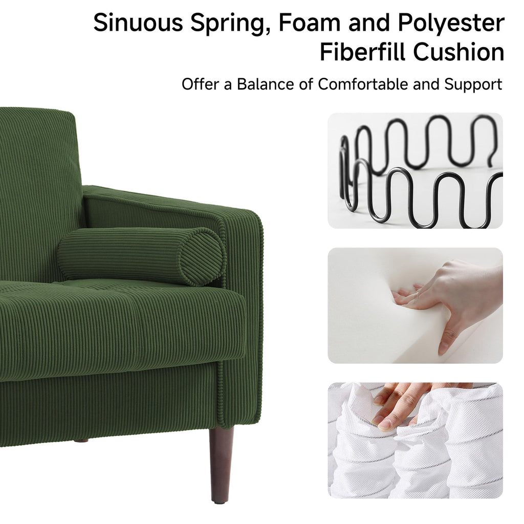 Green Accent Chairs Set of 2 G20034